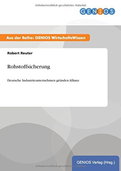 Rohstoffsicherung