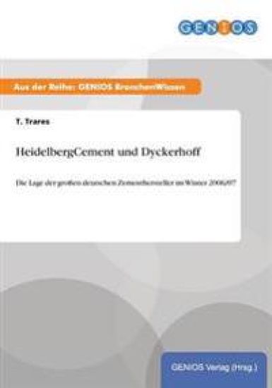 HeidelbergCement und Dyckerhoff