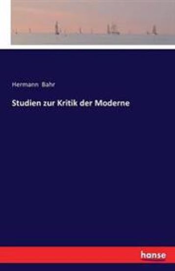 Studien zur Kritik der Moderne
