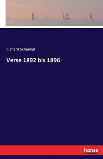 Verse 1892 bis 1896