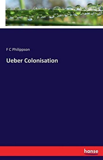 Ueber Colonisation