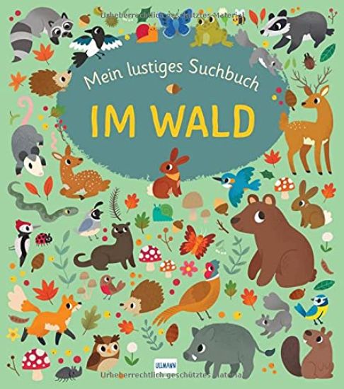 Mein lustiges Suchbuch - Im Wald