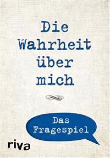 Die Wahrheit über mich - Das Fragespiel