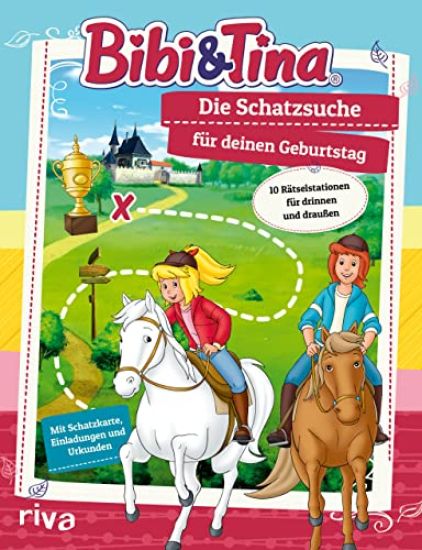 Bibi & Tina - Die Schatzsuche/Schnitzeljagd für deinen Geburtstag