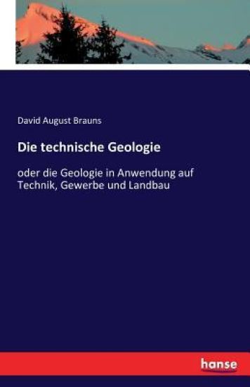 Die technische Geologie
