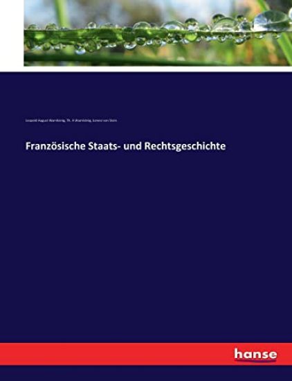 Französische Staats- und Rechtsgeschichte