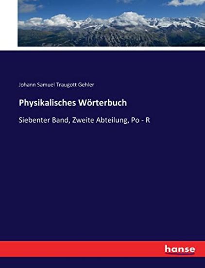 Physikalisches Wörterbuch