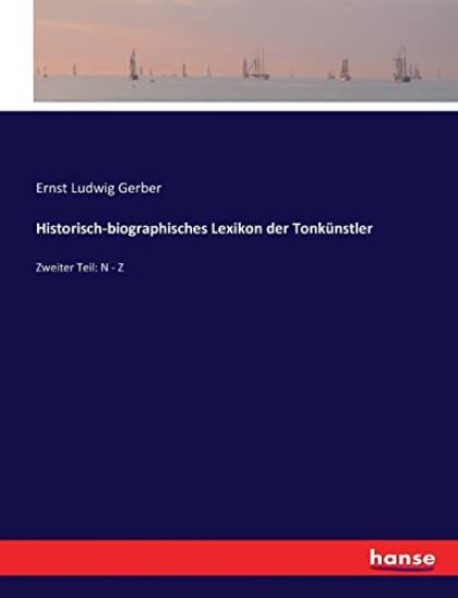 Historisch-biographisches Lexikon der Tonkünstler