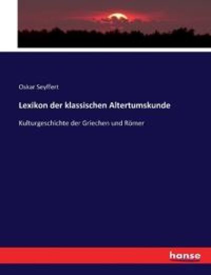 Lexikon der klassischen Altertumskunde