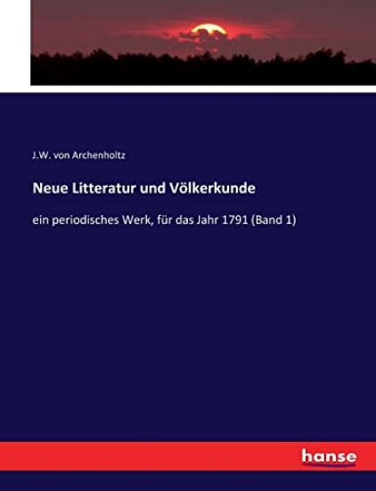 Neue Litteratur und Völkerkunde
