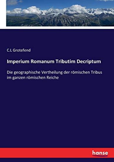 Imperium Romanum Tributim Decriptum