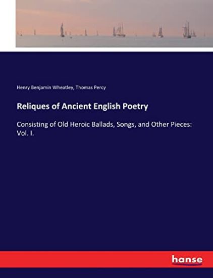 Reliques of Ancient English Poetry