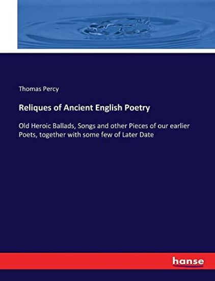 Reliques of Ancient English Poetry