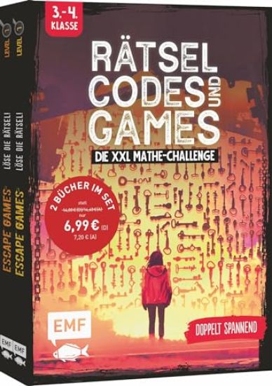 Rätsel, Codes und Games - Die XXL Mathe-Challenge für die 3. und 4. Klasse