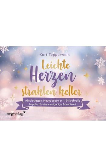 Leichte Herzen strahlen heller