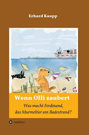Was macht denn Ferdinand, das Murmeltier am Badestrand?