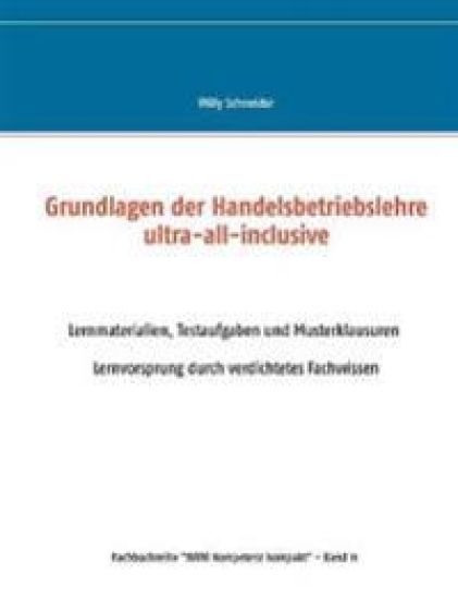 Grundlagen der Handelsbetriebslehre ultra-all-inclusive