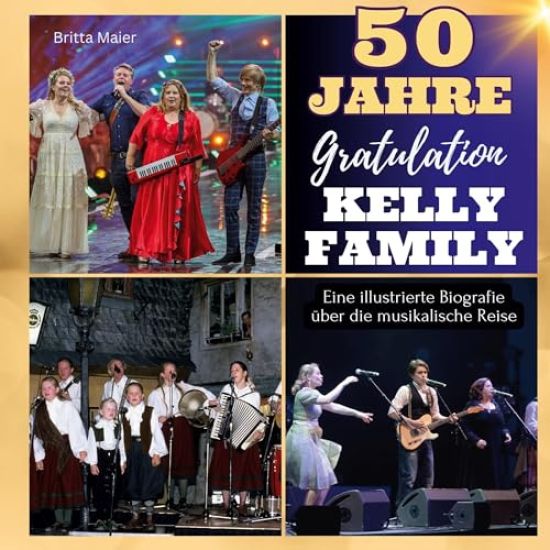 Eine illustrierte Biografie <br> über die musikalische Reise <br> der Kelly Family