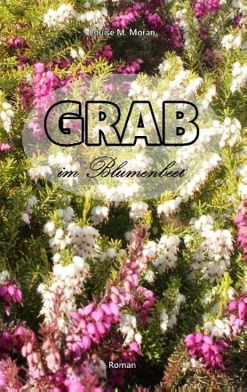 Grab im Blumenbeet