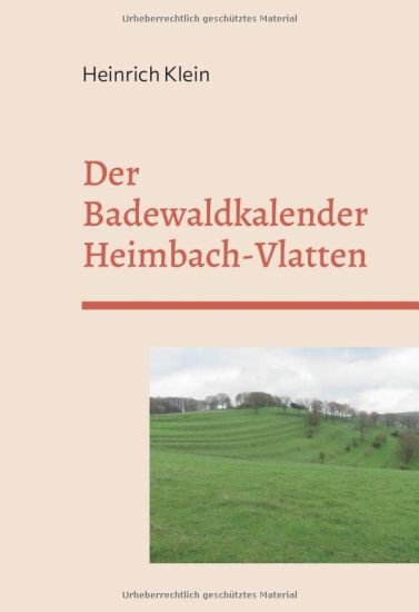 Der Badewaldkalender Heimbach-Vlatten