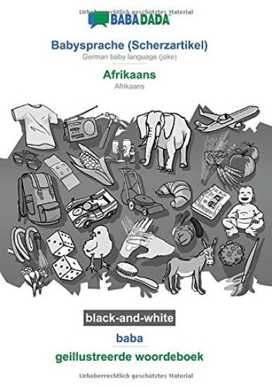 Babysprache (Scherzartikel) - Afrikaans, baba, BW