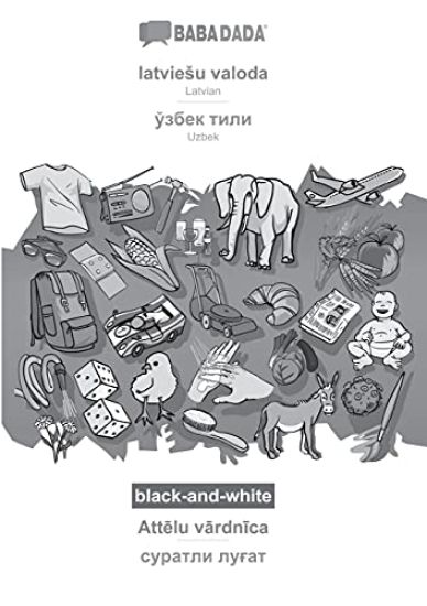 latviesu valoda - Uzbek (in cyrillic script), Attelu vardnica, BW