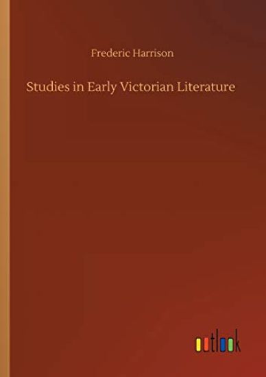 Studies in Early Victorian Literature