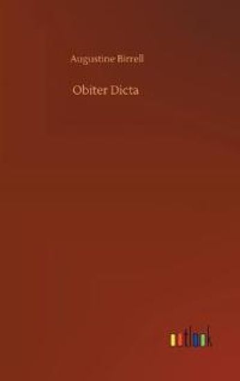 Obiter Dicta