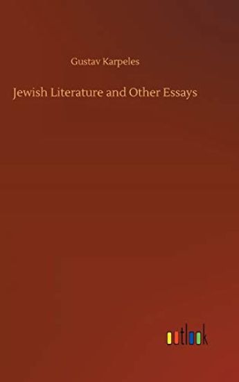 Jewish Literature and Other Essays