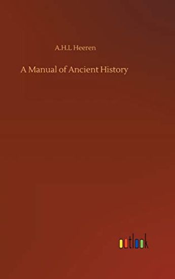 A Manual of Ancient History
