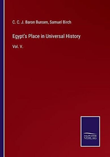 Egypt's Place in Universal History