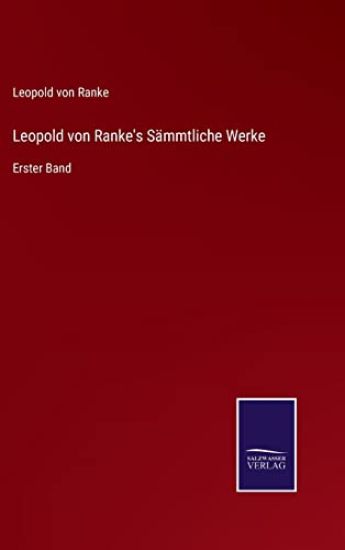 Leopold von Ranke's Sämmtliche Werke