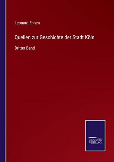 Quellen zur Geschichte der Stadt Köln