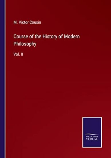 Course of the History of Modern Philosophy