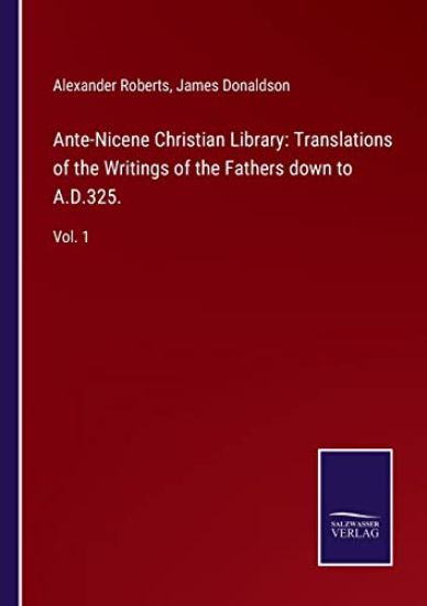 Ante-Nicene Christian Library