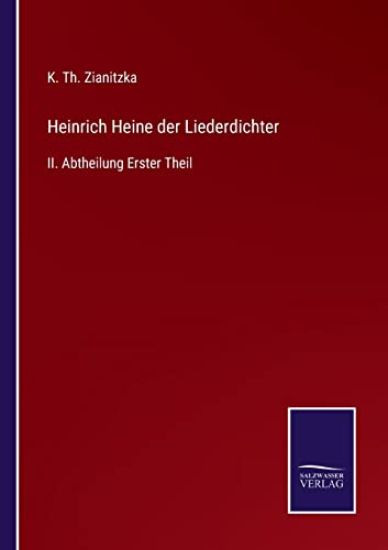 Heinrich Heine der Liederdichter