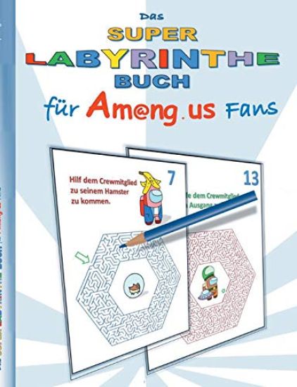 Das Super Labyrinthe Buch für Am@ng.us Fans