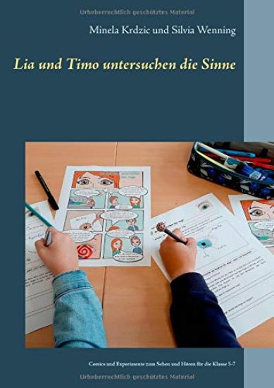 Lia und Timo untersuchen die Sinne