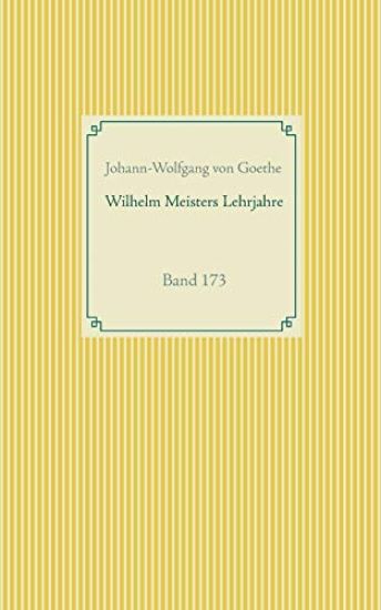 Wilhelm Meisters Lehrjahre