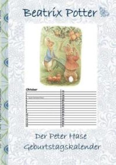 Der Peter Hase Geburtstagskalender