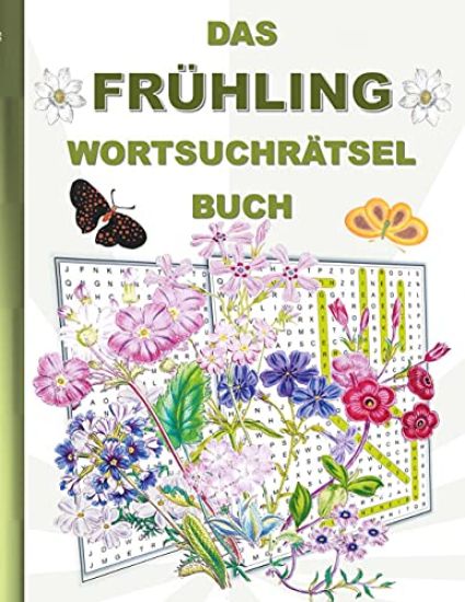 DAS FRÜHLING WORTSUCHRÄTSEL BUCH