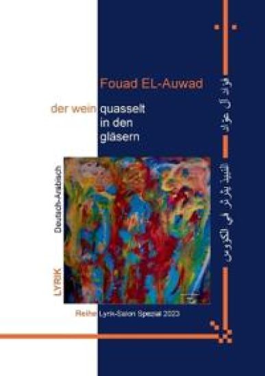Der wein quasselt in den gläsern
