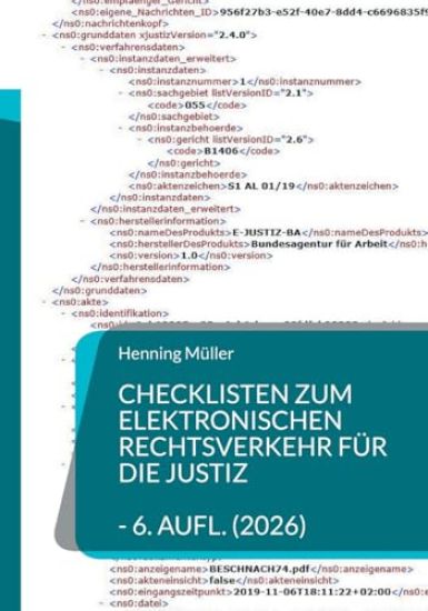 Checklisten zum elektronischen Rechtsverkehr für die Justiz