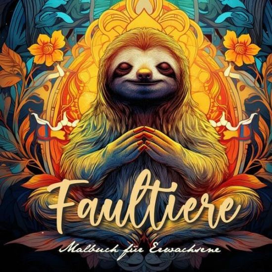 Sloth my Spirit Animals Sloth Coloring Book for Adults