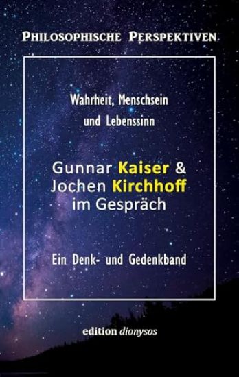 Gunnar Kaiser & Jochen Kirchhoff im Gespräch