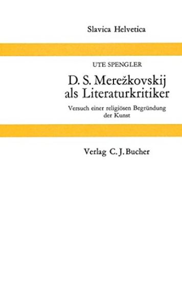 D.S. Merezkovskij ALS Literaturkritiker