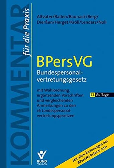 BPersVG - Bundespersonalvertretungsgesetz