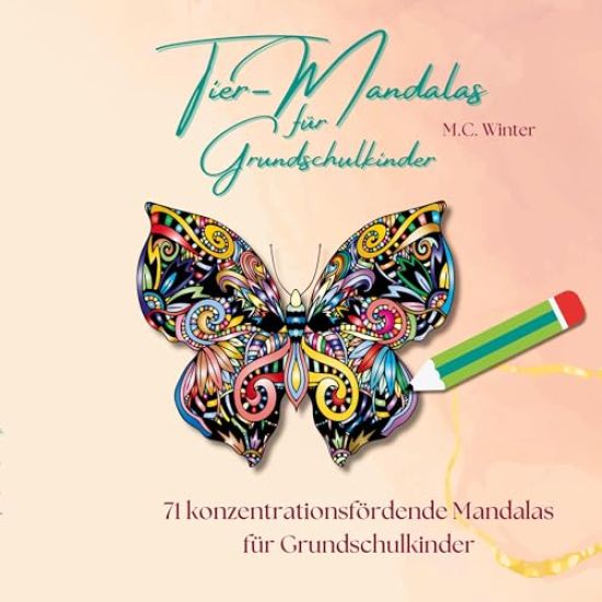 Tier-Mandalas für Grundschulkinder
