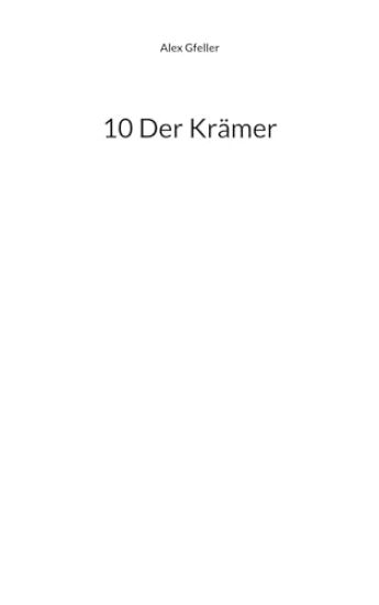 10 Der Krämer