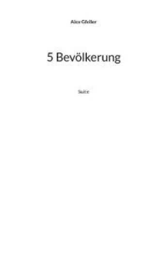 5 Bevölkerung